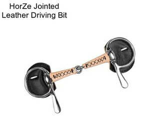 HorZe Jointed Leather Driving Bit
