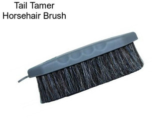 Tail Tamer Horsehair Brush