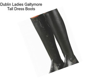 Dublin Ladies Galtymore Tall Dress Boots