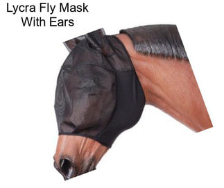 Lycra Fly Mask With Ears