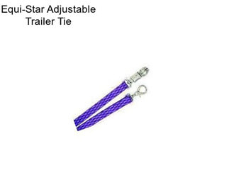 Equi-Star Adjustable Trailer Tie