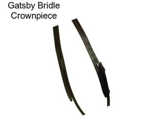 Gatsby Bridle Crownpiece