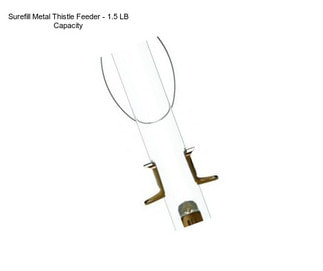 Surefill Metal Thistle Feeder - 1.5 LB Capacity