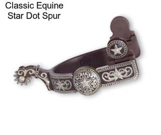 Classic Equine Star Dot Spur