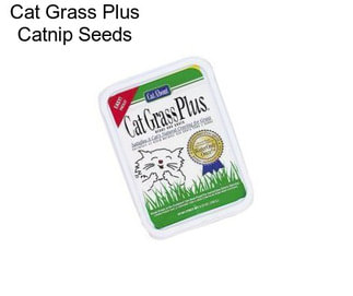 Cat Grass Plus Catnip Seeds