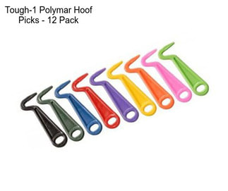 Tough-1 Polymar Hoof Picks - 12 Pack