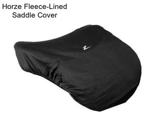 Horze Fleece-Lined Saddle Cover