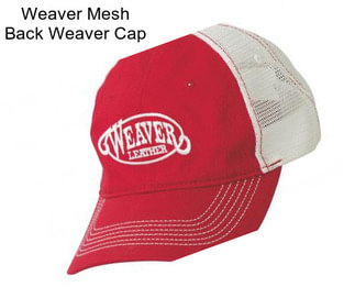 Weaver Mesh Back Weaver Cap