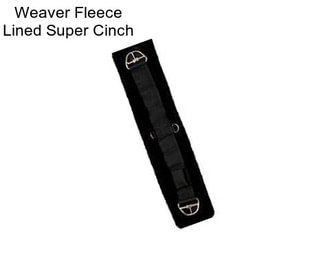 Weaver Fleece Lined Super Cinch