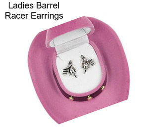 Ladies Barrel Racer Earrings