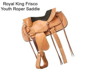 Royal King Frisco Youth Roper Saddle