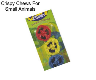 Crispy Chews For Small Animals