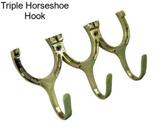 Triple Horseshoe Hook