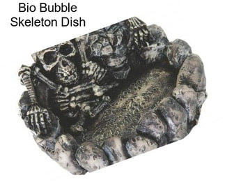 Bio Bubble Skeleton Dish