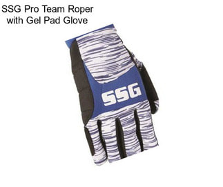 SSG Pro Team Roper with Gel Pad Glove