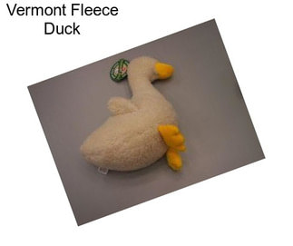 Vermont Fleece Duck