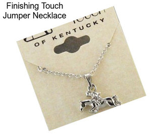 Finishing Touch Jumper Necklace