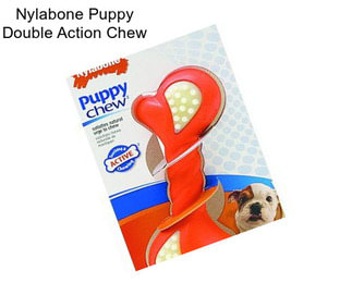 Nylabone Puppy Double Action Chew