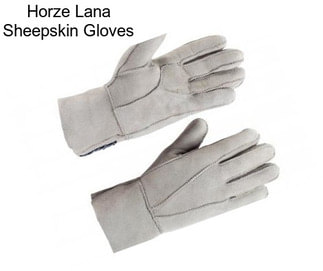 Horze Lana Sheepskin Gloves