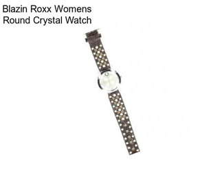 Blazin Roxx Womens Round Crystal Watch