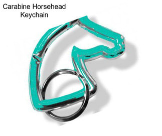 Carabine Horsehead Keychain