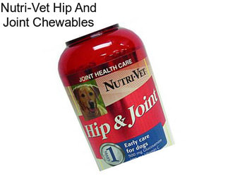 Nutri-Vet Hip And Joint Chewables