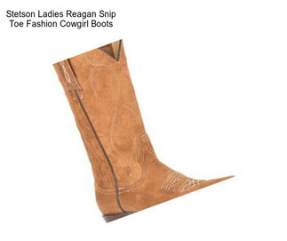 Stetson Ladies Reagan Snip Toe Fashion Cowgirl Boots