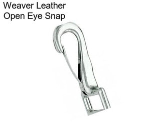 Weaver Leather Open Eye Snap