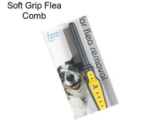 Soft Grip Flea Comb