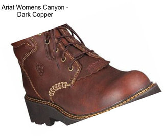 Ariat Womens Canyon - Dark Copper