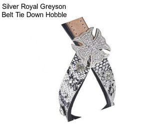 Silver Royal Greyson Belt Tie Down Hobble
