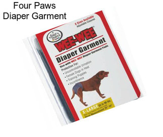 Four Paws Diaper Garment