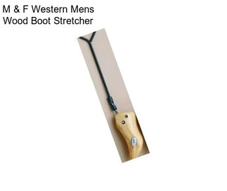 M & F Western Mens Wood Boot Stretcher