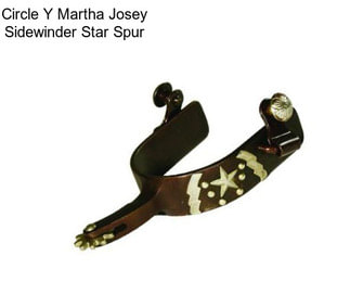 Circle Y Martha Josey Sidewinder Star Spur