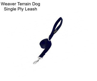 Weaver Terrain Dog Single Ply Leash