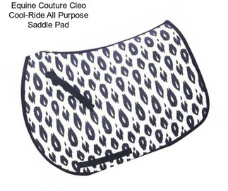 Equine Couture Cleo Cool-Ride All Purpose Saddle Pad