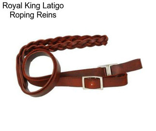 Royal King Latigo Roping Reins