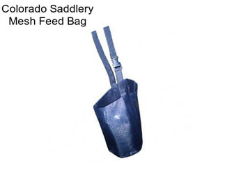 Colorado Saddlery Mesh Feed Bag