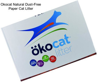 Okocat Natural Dust-Free Paper Cat Litter