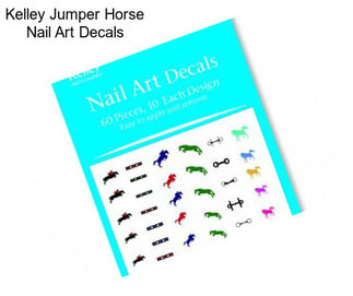 Kelley Jumper Horse Nail Art Decals