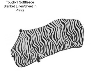 Tough-1 Softfleece Blanket Liner/Sheet in Prints