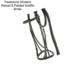 Treadstone Windeck Raised & Padded Snaffle Bridle