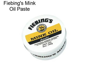 Fiebing\'s Mink Oil Paste