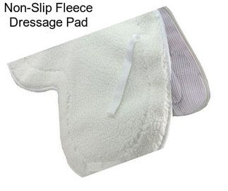 Non-Slip Fleece Dressage Pad