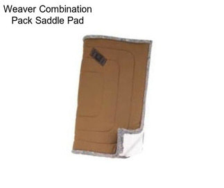 Weaver Combination Pack Saddle Pad