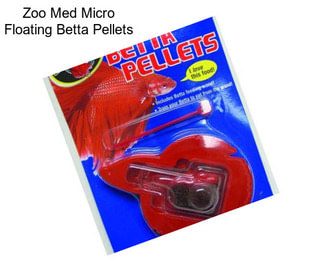 Zoo Med Micro Floating Betta Pellets