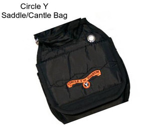 Circle Y Saddle/Cantle Bag