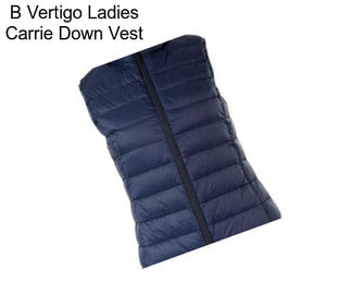 B Vertigo Ladies Carrie Down Vest