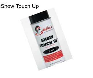 Show Touch Up