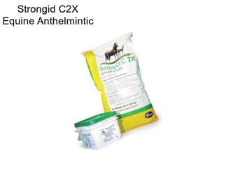 Strongid C2X Equine Anthelmintic